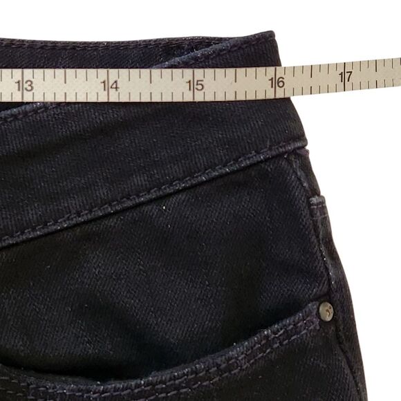 Joe's Jeans Honey Bootcut Denim Tate Wash Black Embellished Pockets Women's 30 - Picture 10 of 13